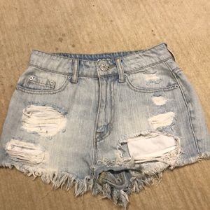 Jean shorts